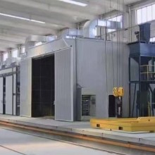 全自動打砂房刮板回砂除塵凈化設備